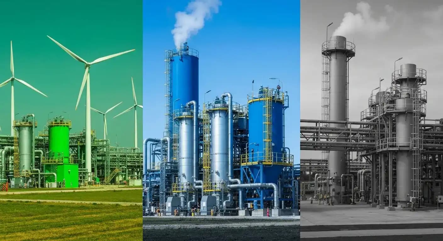 Hydrogène vert, bleu, gris : différences et enjeux en 2026